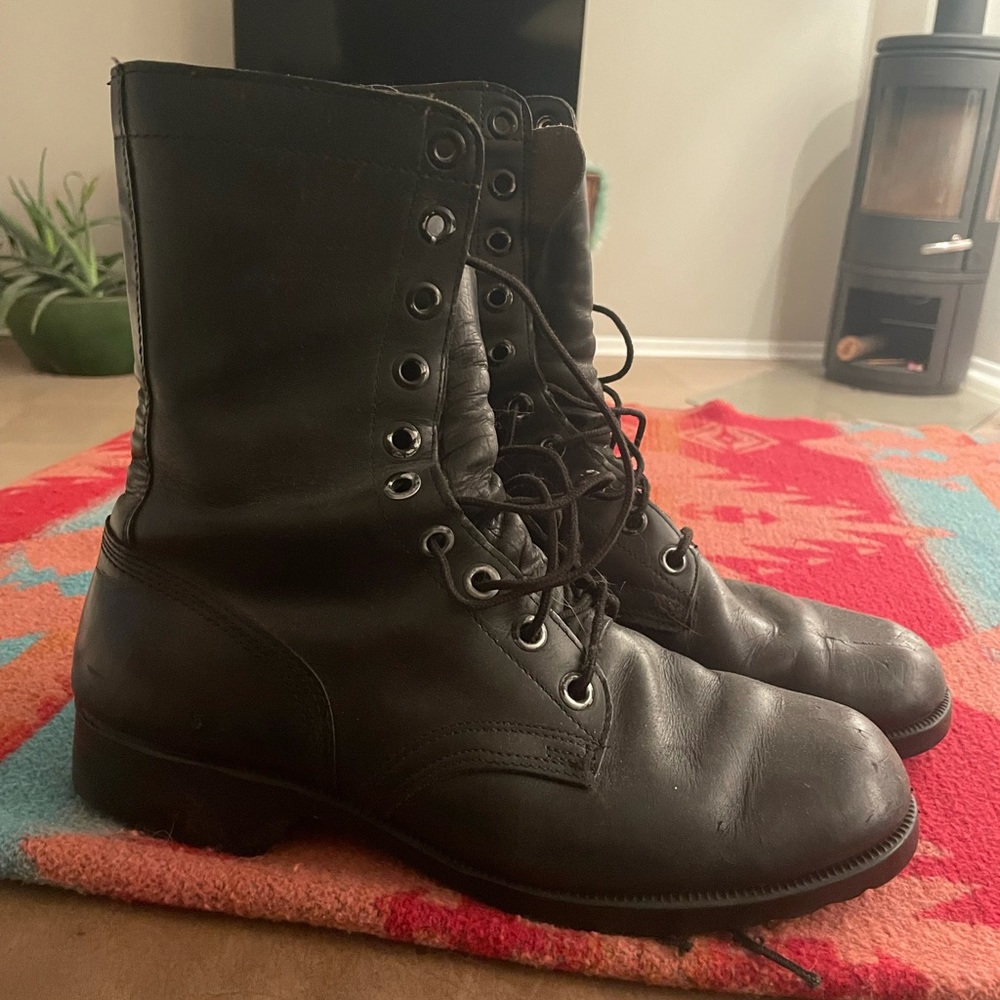 Vintage military boots